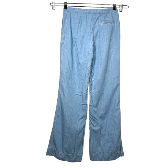 Diane Von Furstenberg flowy wide leg Katara pants sz 8 - Picture 3 of 10